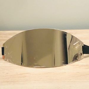 ASOS metal gold waist belt